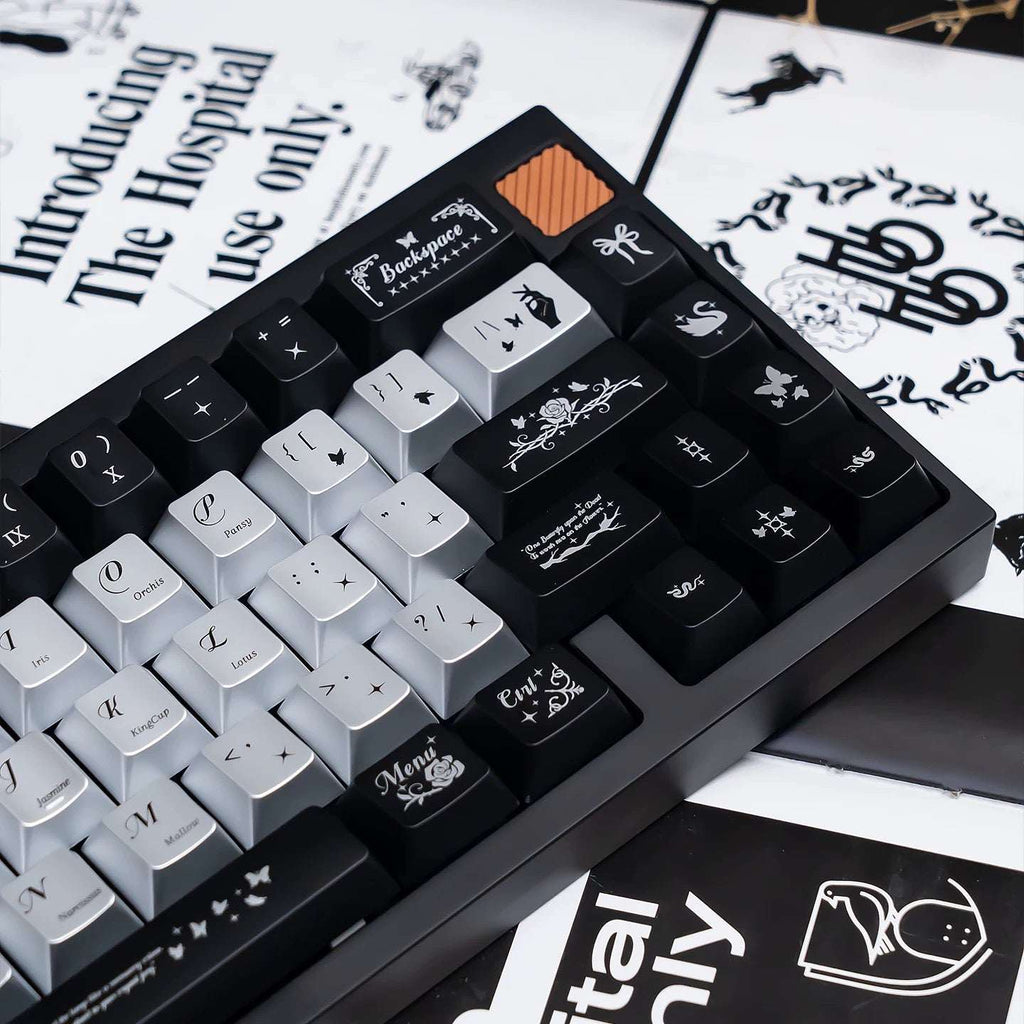 Butterfly Metallic PC Keycap Set  | ARKTCAT
