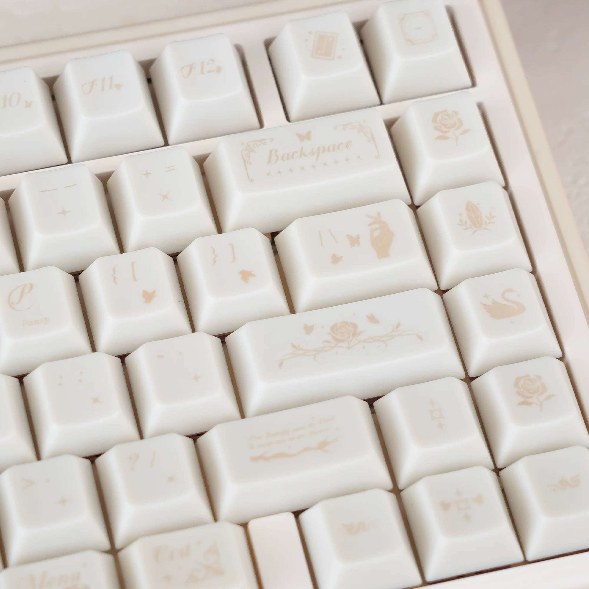 Butterfly Metallic PC Keycap Set  | ARKTCAT