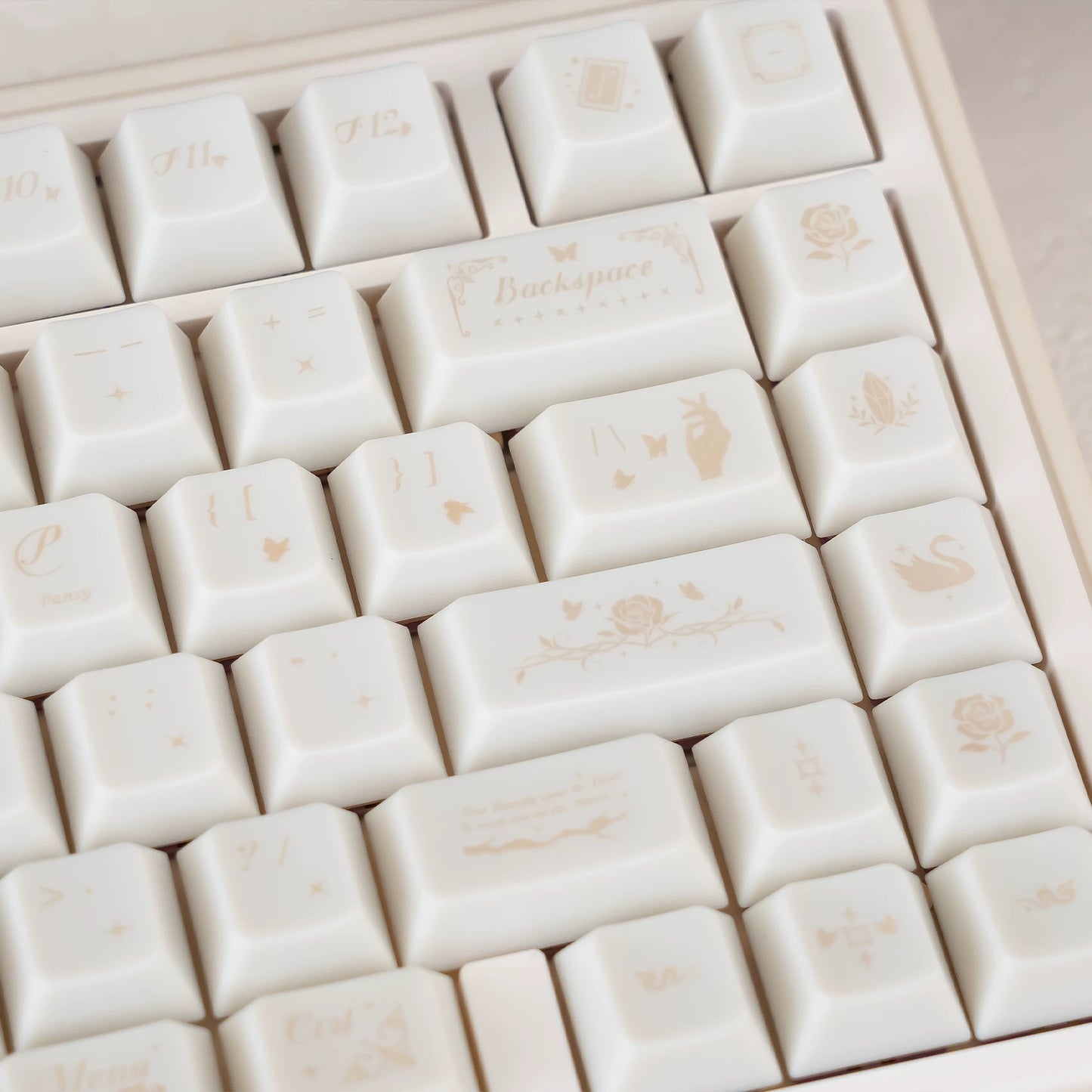 Butterfly Metallic PC Keycap Set  | ARKTCAT