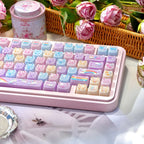 Rainbow Jelly Cat Double-Layer PC Keycaps | ARKTCAT x MAORBENG