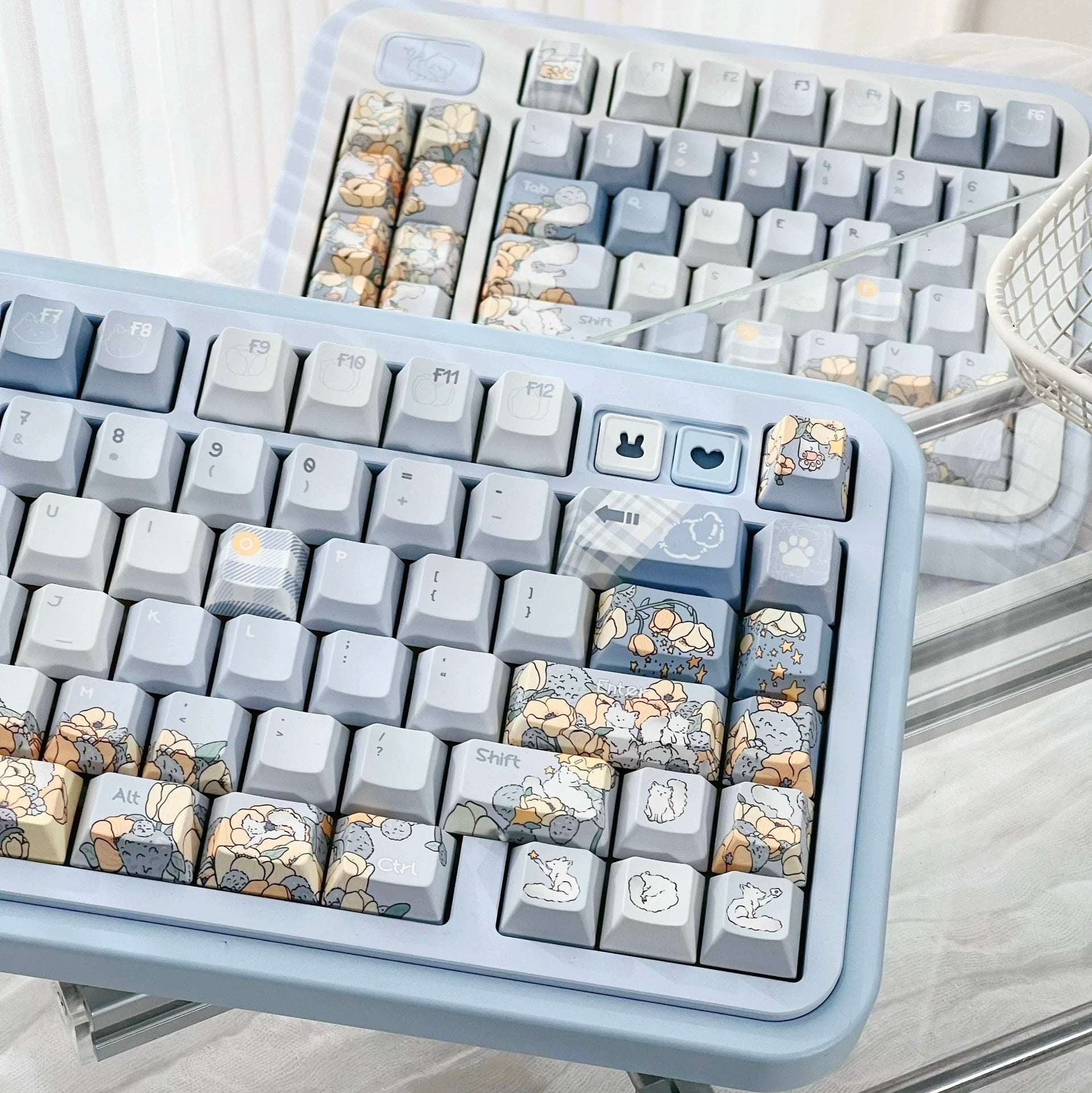 Fox of Dandelion Wind PBT Keycaps (Cherry & SOA Profile) | ARKTCAT