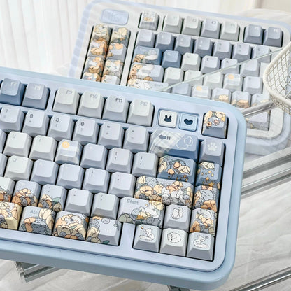Fox of Dandelion Wind PBT Keycaps (Cherry & SOA Profile) | ARKTCAT