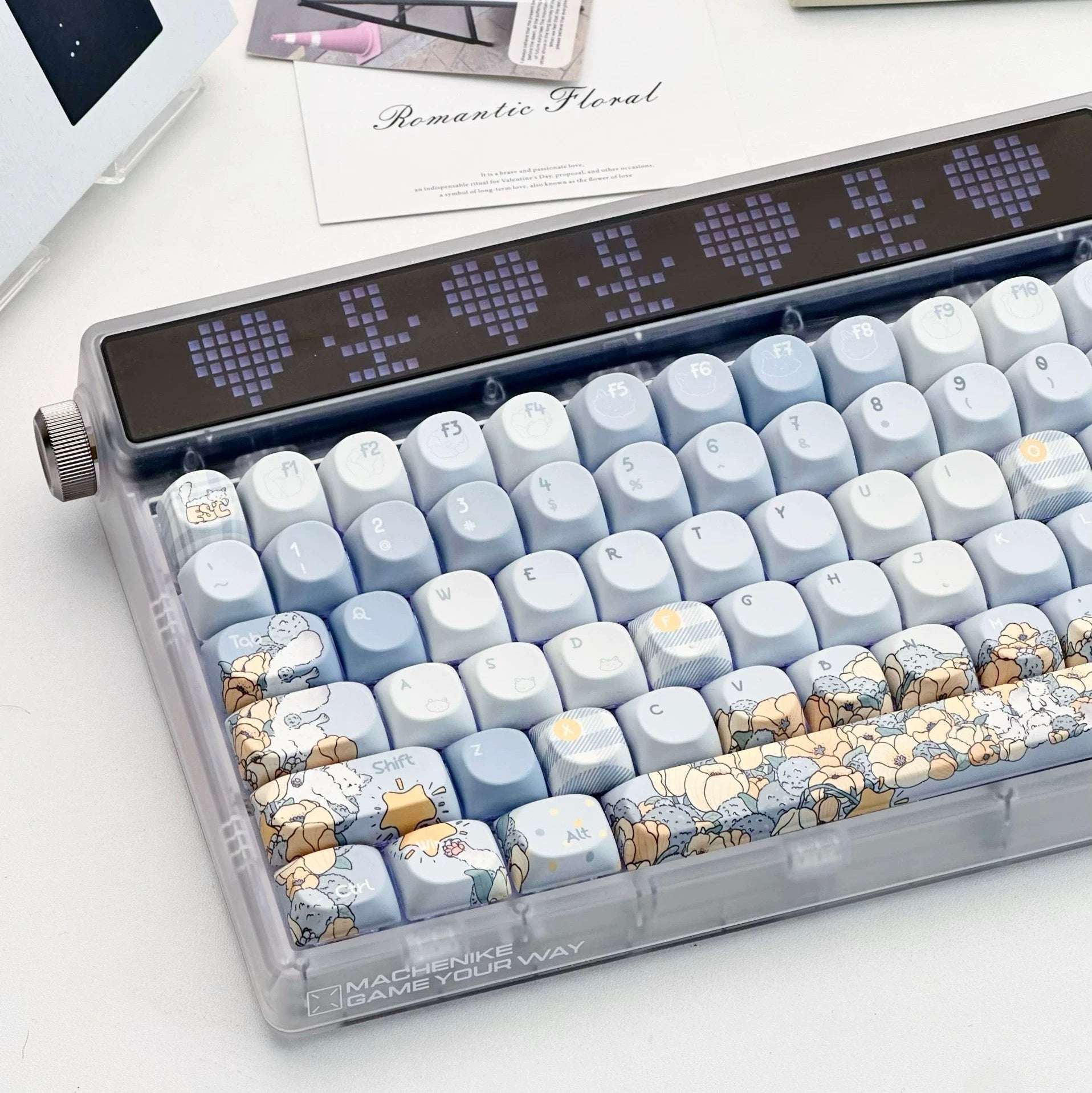 Fox of Dandelion Wind PBT Keycaps (Cherry & SOA Profile) | ARKTCAT