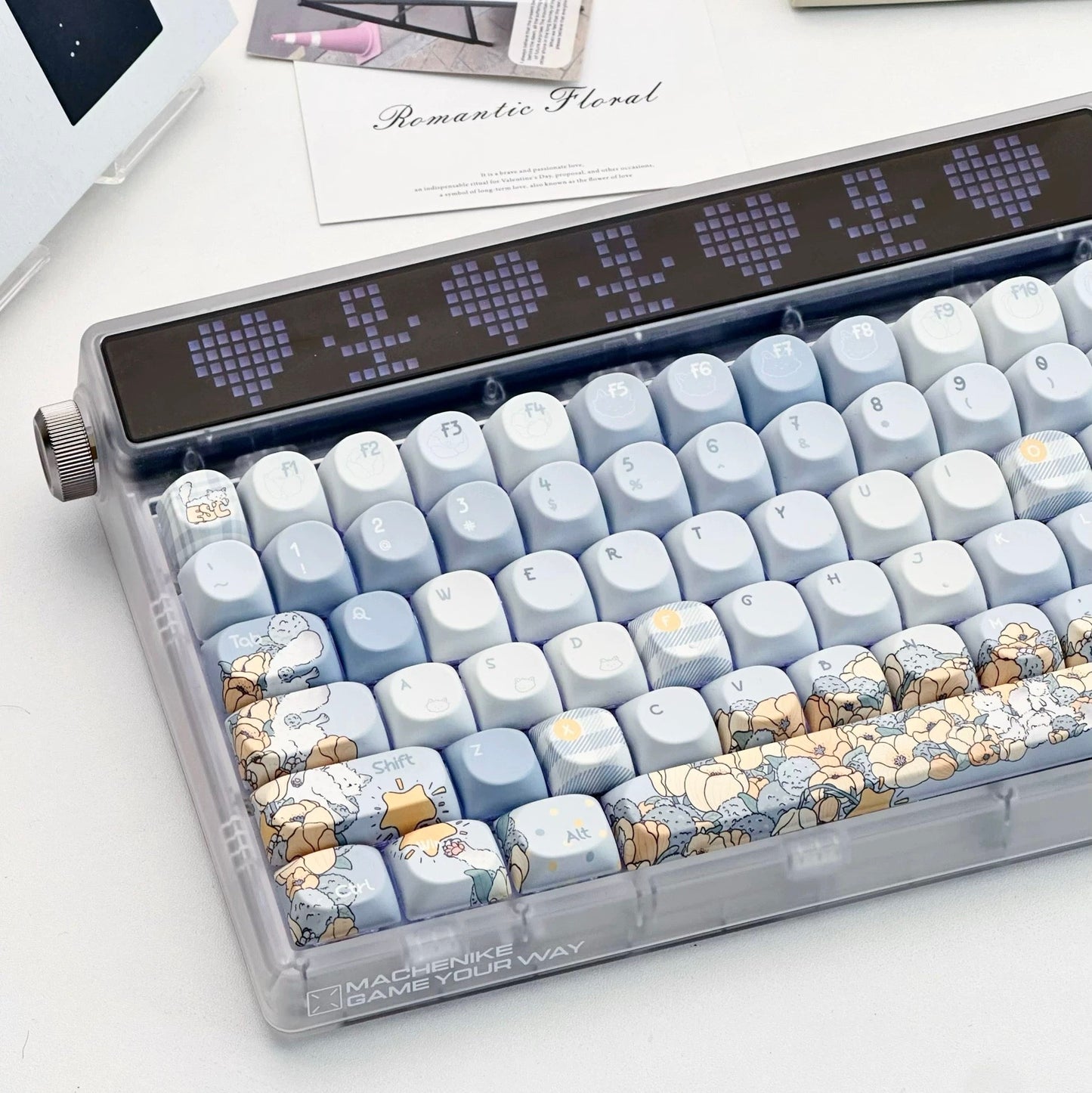 Fox of Dandelion Wind PBT Keycaps (Cherry & SOA Profile) | ARKTCAT