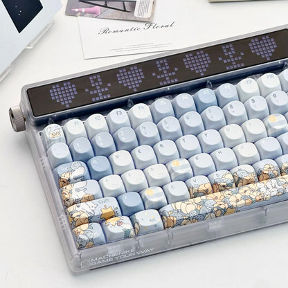 Fox of Dandelion Wind PBT Keycaps (Cherry & SOA Profile) | ARKTCAT