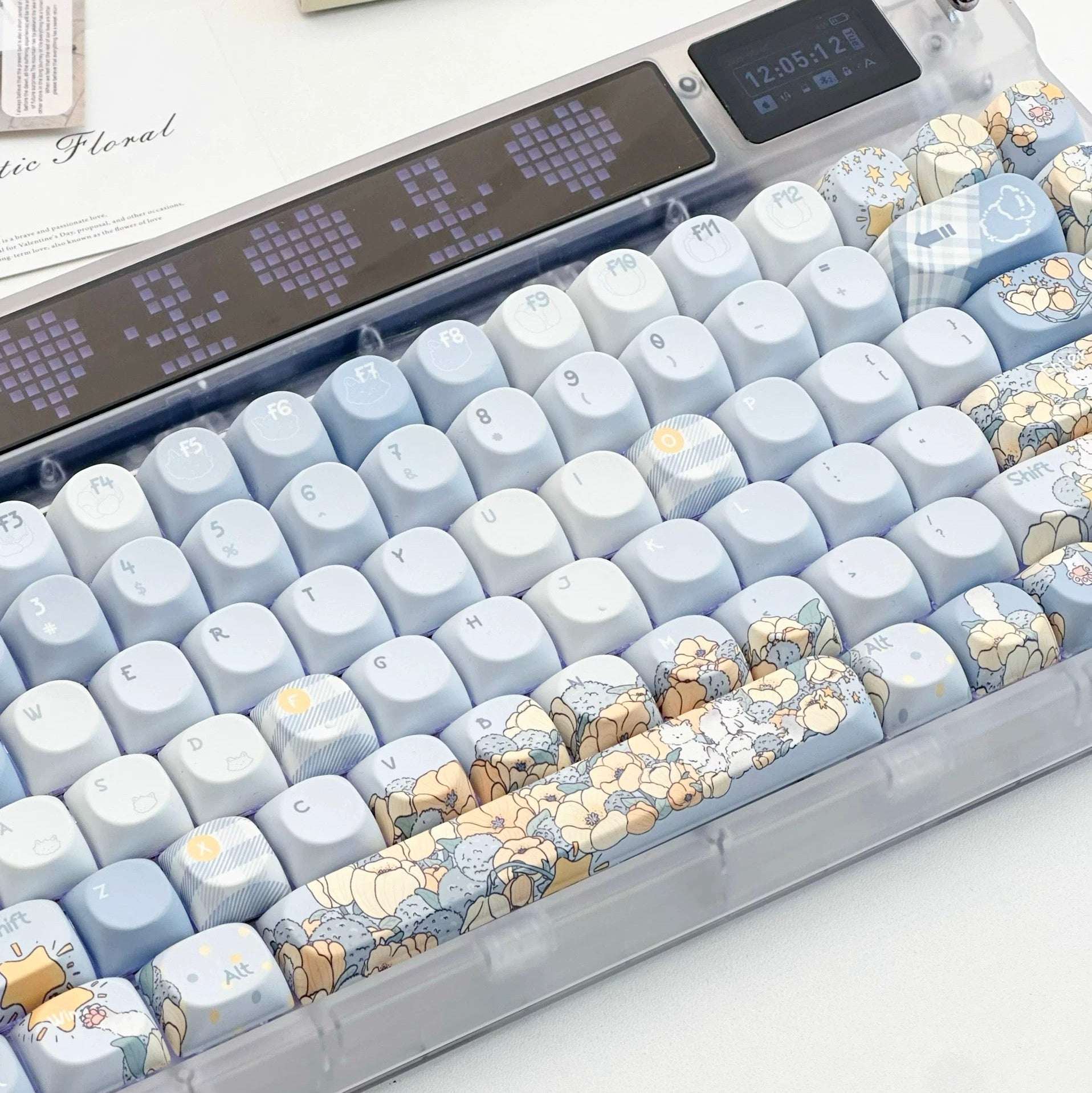 Fox of Dandelion Wind PBT Keycaps (Cherry & SOA Profile) | ARKTCAT