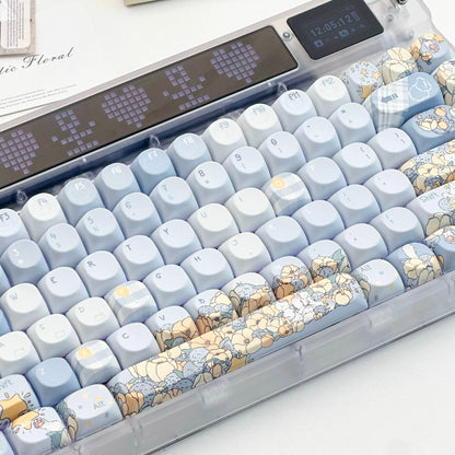 Fox of Dandelion Wind PBT Keycaps (Cherry & SOA Profile) | ARKTCAT