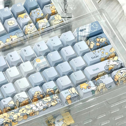 Fox of Dandelion Wind PBT Keycaps (Cherry & SOA Profile) | ARKTCAT