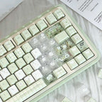 Forest Whispers Green Minimalist PBT Keycap Set | ARKTCAT