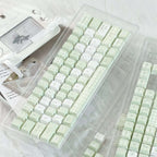 Forest Whispers Green Minimalist PBT Keycap Set | ARKTCAT