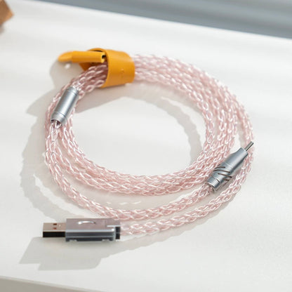 Premium Luminous 8K Polling Rate Custom Mechanical Keyboard Cable | ARKTCAT