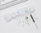 Lace Keyboard Strap with Charms – Cute Decorative Ribbon for Wooting / Made68 / ATK / 60% Keyboards