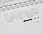Lace Keyboard Strap with Charms – Cute Decorative Ribbon for Wooting / Made68 / ATK / 60% Keyboards