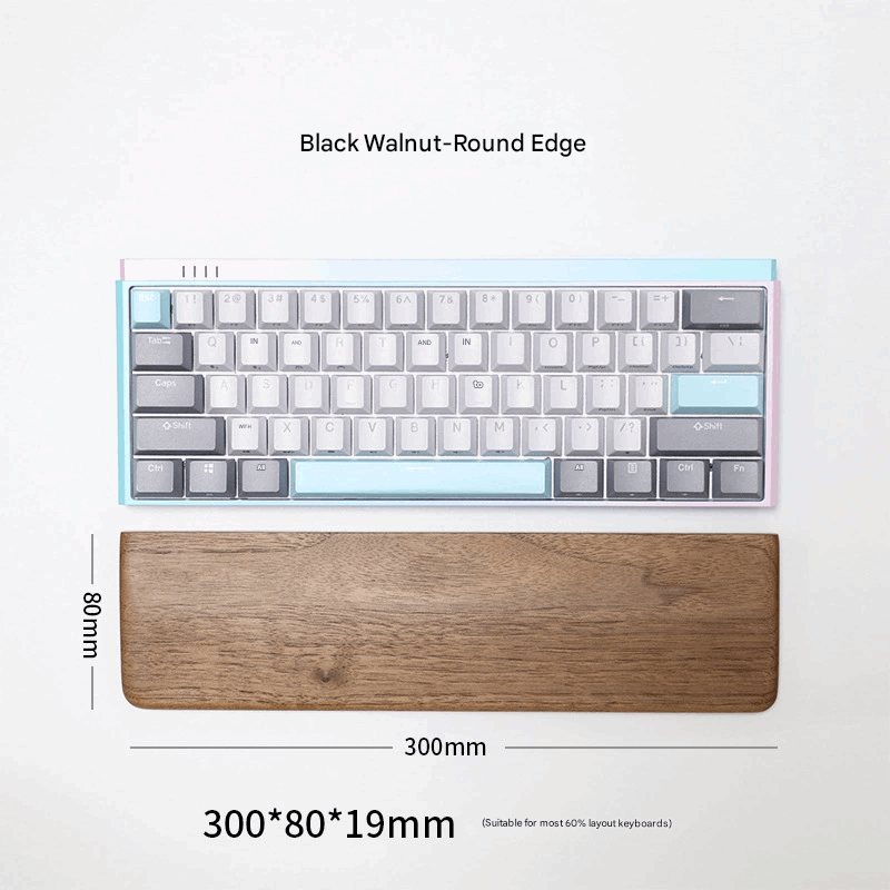 Solid Wood Keyborad Palm Rest
