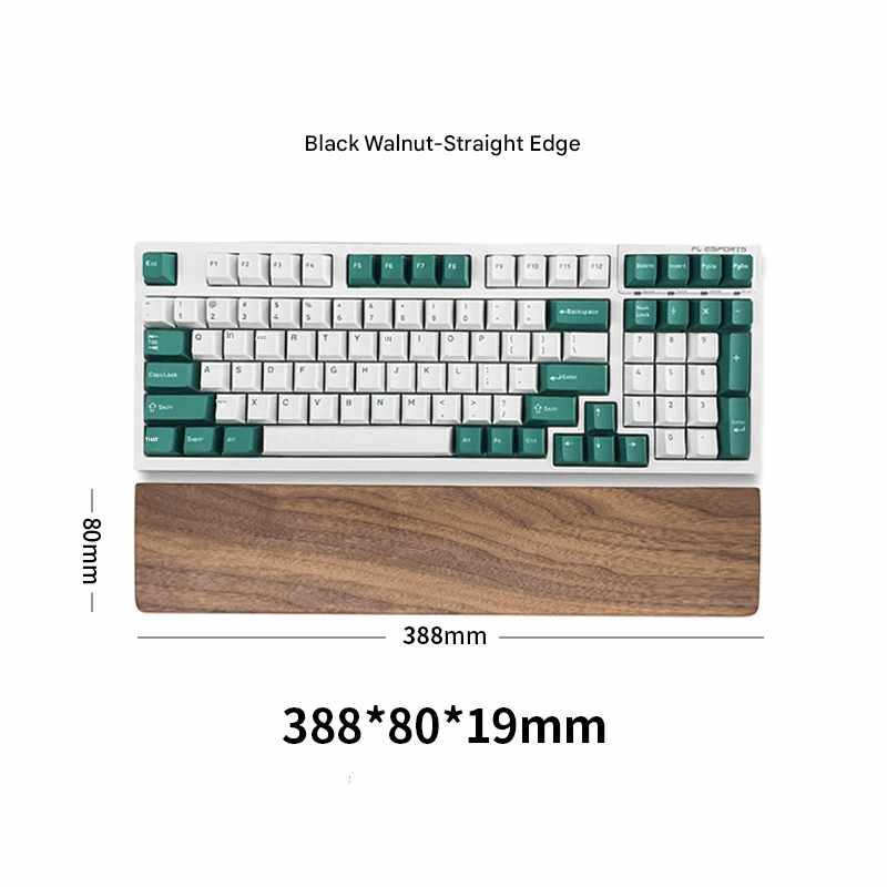 Ergonomic keyboard rest, making your wrists more comfortable Solid Wood Keyborad Palm Rest