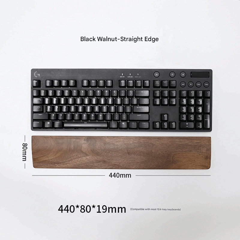 Ergonomic keyboard rest, making your wrists more comfortable