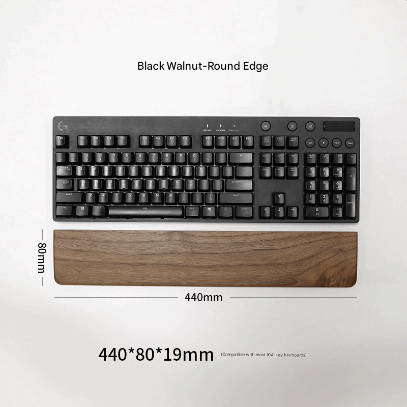Solid Wood Keyborad Palm Rest