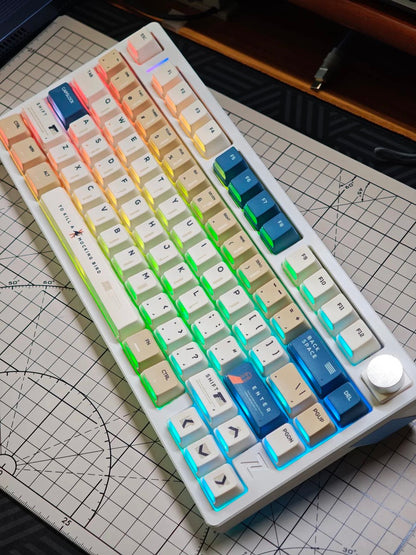 To Kill a Mockingbird Keycap Set – Side-Engraved PBT Shine-Through, 130 Keys