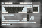 Solitude Black&Blue Keycap Set – Cherry Profile Dye-Sub PBT Custom Keycaps | Doki Lab