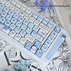 Full Ice Cream Bear Keycap Set for 75%, 98%, and 104 Mechanical Keyboards