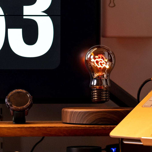 Magnetic Heart Bulb floating LED USB lamp for romantic lighting