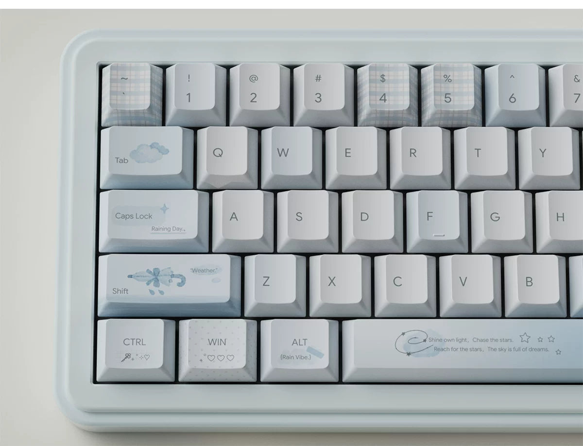 Dream Island Aqua Diary Keycap Set
