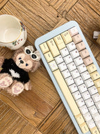 Bear Tea Party Little Bear Yellow Keycaps | Keyria Labs