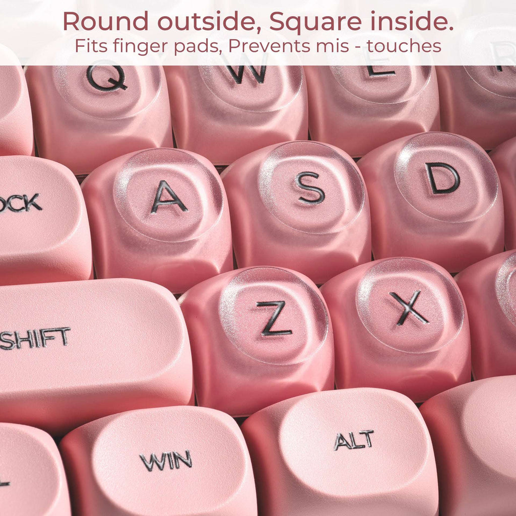 132 Keys HOA Profile Keycaps Compatible with Wooting Keyboard