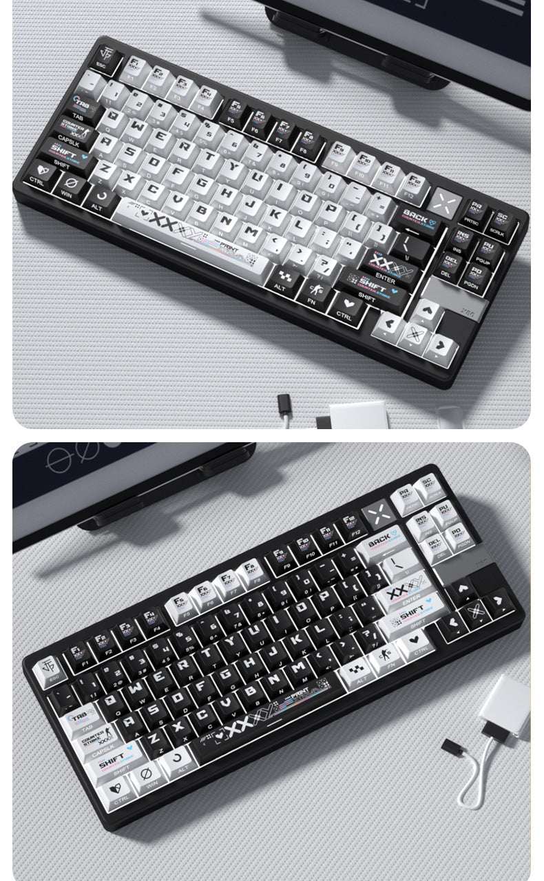 Printstream PC shine-through keycaps small full set layout