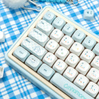 Cinnamoroll Cute Blue Keycap Set – PBT Dye-Sublimation Keycaps for Mechanical Keyboards (MOA & Cherry Profiles)