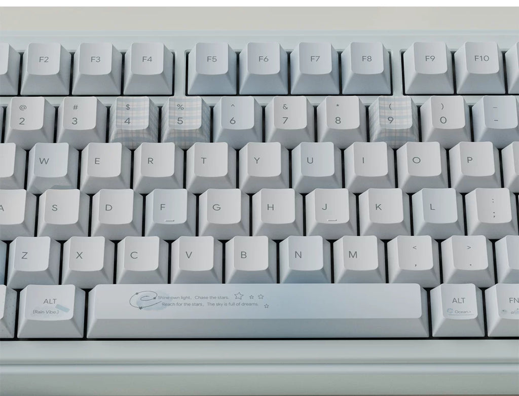 Dream Island Aqua Diary Keycap Set