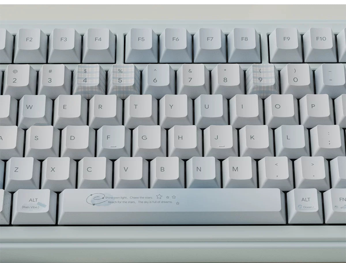 Dream Island Aqua Diary Keycap Set