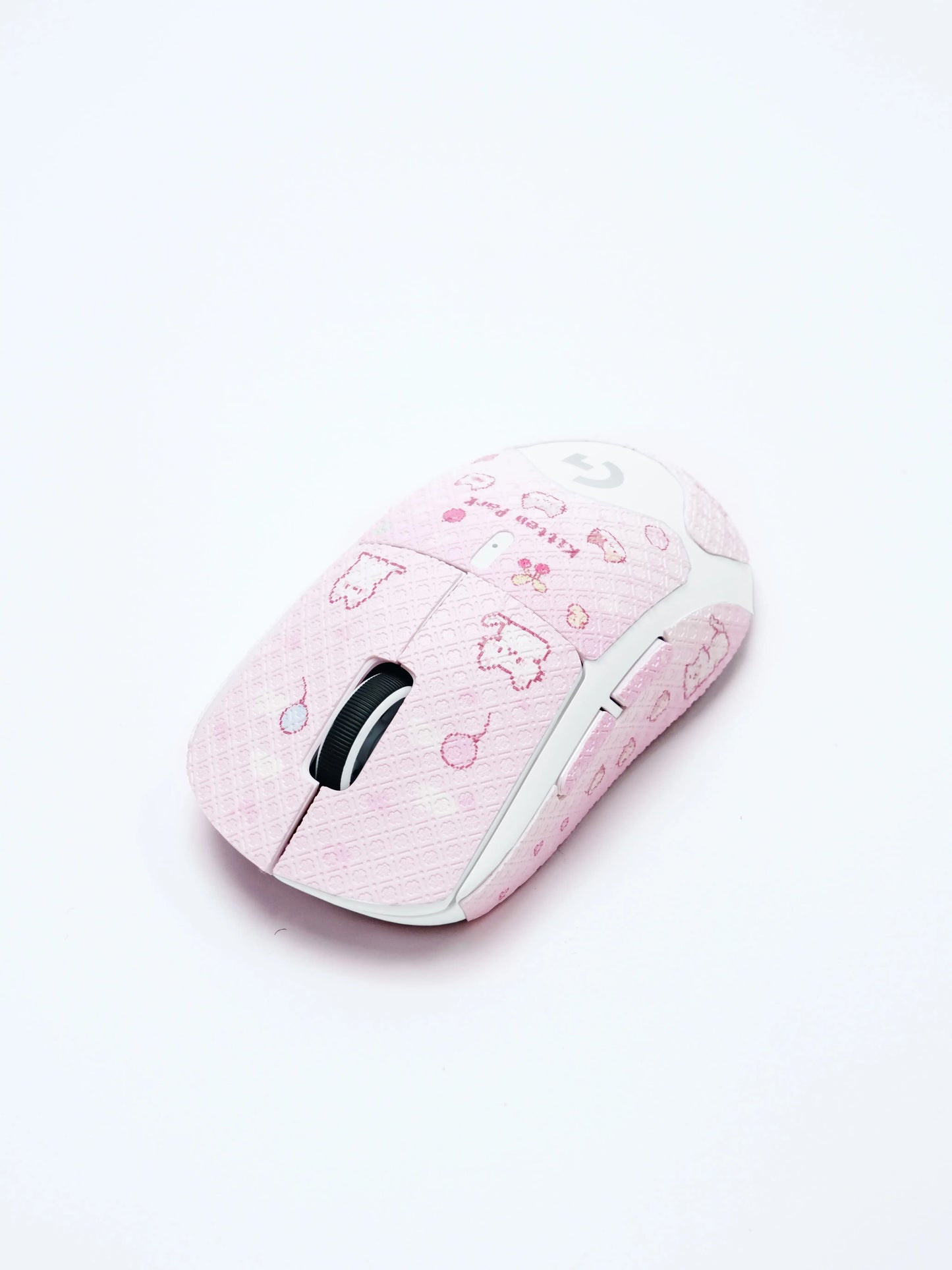 Pixel Meow Meow Mouse Grip Tape 2025 – Anti-Slip Sweat-Absorbing Skin-Friendly Sticker for Logitech G Pro Wireless GPW 2/3