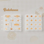 Bakehouse Keycap Set | PBT+PC Side-Print Bear & Bakery Keycaps | OEM/MOA Profile