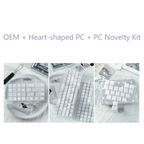 INSOMNIA KAWAII BLUE & WHITE PBT KEYCAP SET - 131 KEYS | ARKTCAT