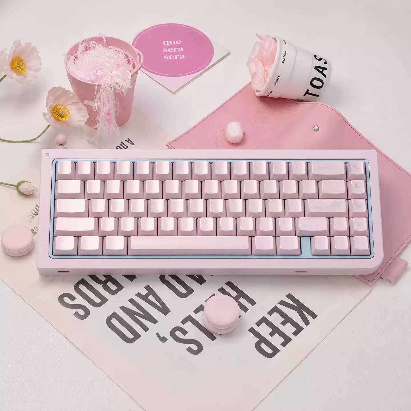 Brocade of Drifting Light Pearlescent PBT Keycap Set – Cherry Profile | U're Lab