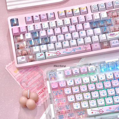 sailor moon crystal novelty keycaps moon stick crystal star compact luna p transformation wand mao profile 2025