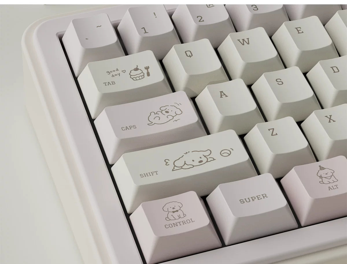 Puppy Diary Keycap Set