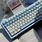 Butterfly Lovers Pearlescent Keycap Set - 121-Key PBT Dye-Sub | Arktcat x U're