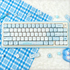 Cinnamoroll Cute Blue Keycap Set – PBT Dye-Sublimation Keycaps for Mechanical Keyboards (MOA & Cherry Profiles)