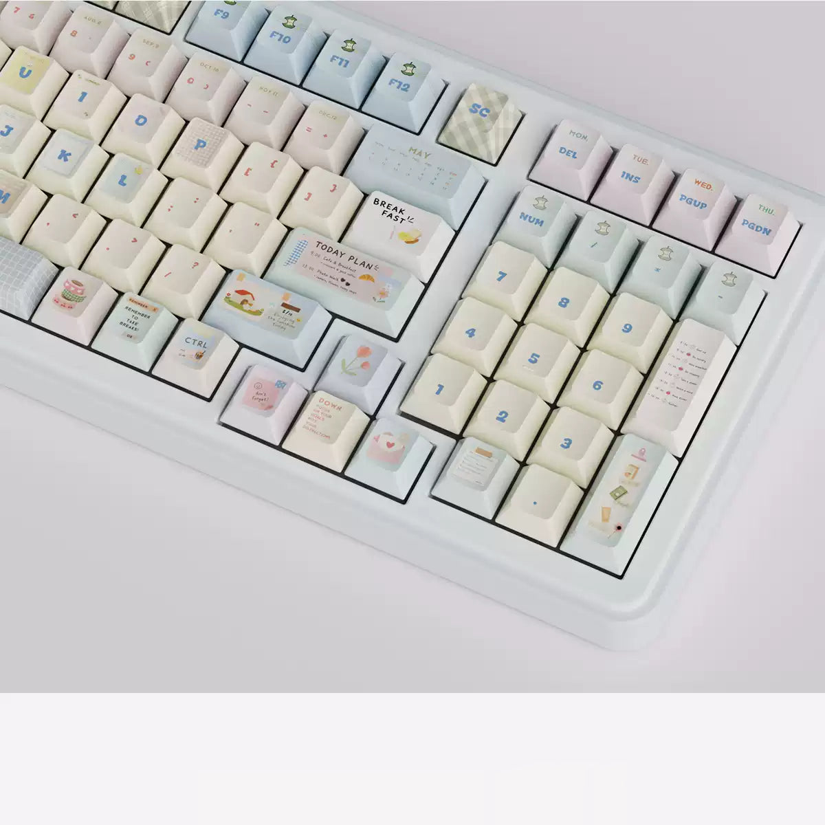 Cheese Love Note Keycap Set