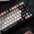 Sweet Cheese Pastry Keycaps Set – 152 Keys Rainbow Pastel PBT Dye-Sub, OEM Profile