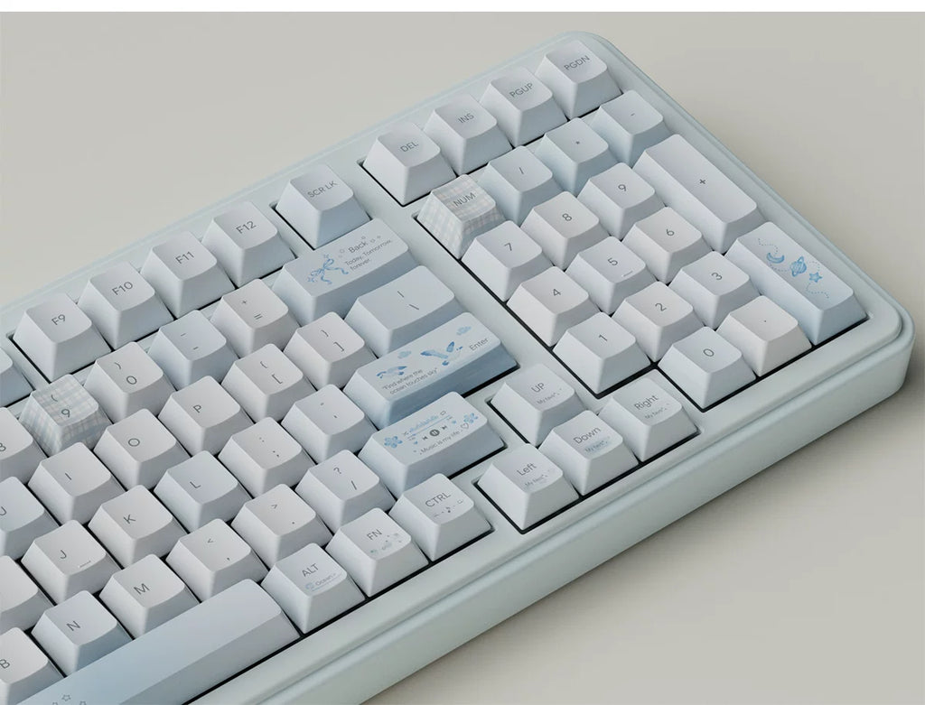 Dream Island Aqua Diary Keycap Set