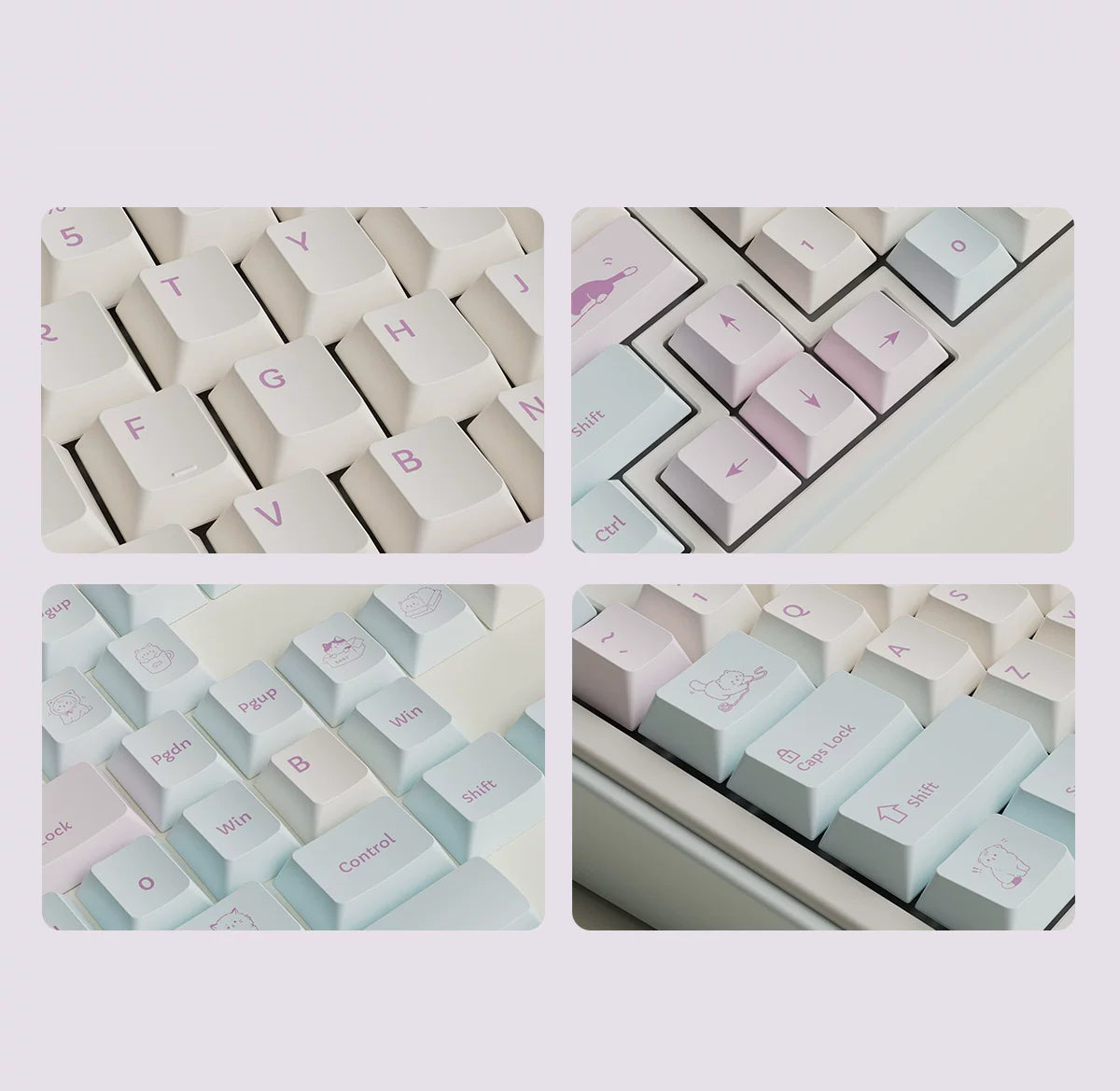 Jiji Cat Cattery Keycap Set