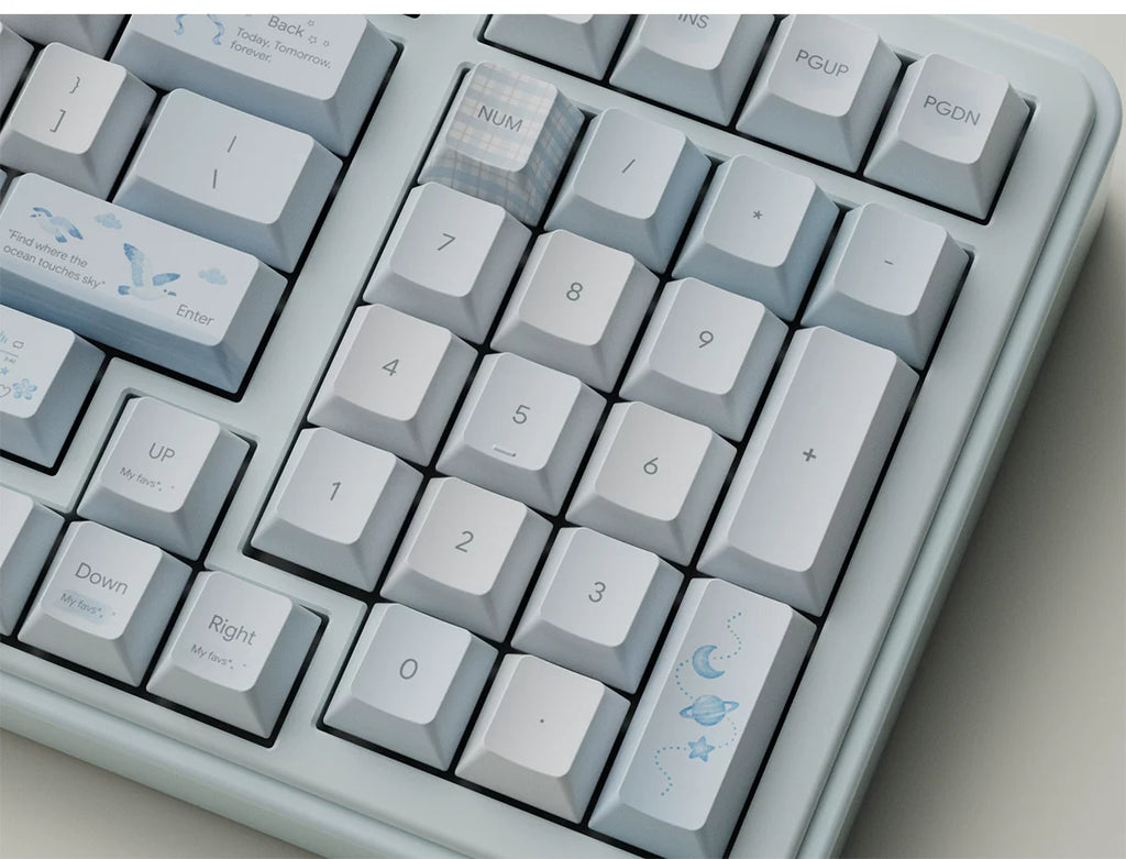 Dream Island Aqua Diary Keycap Set
