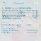 Cinnamoroll Cute Blue Keycap Set – PBT Dye-Sublimation Keycaps for Mechanical Keyboards (MOA & Cherry Profiles)