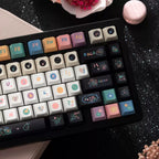 Sweet Cheese Pastry Keycaps Set – 152 Keys Rainbow Pastel PBT Dye-Sub, OEM Profile