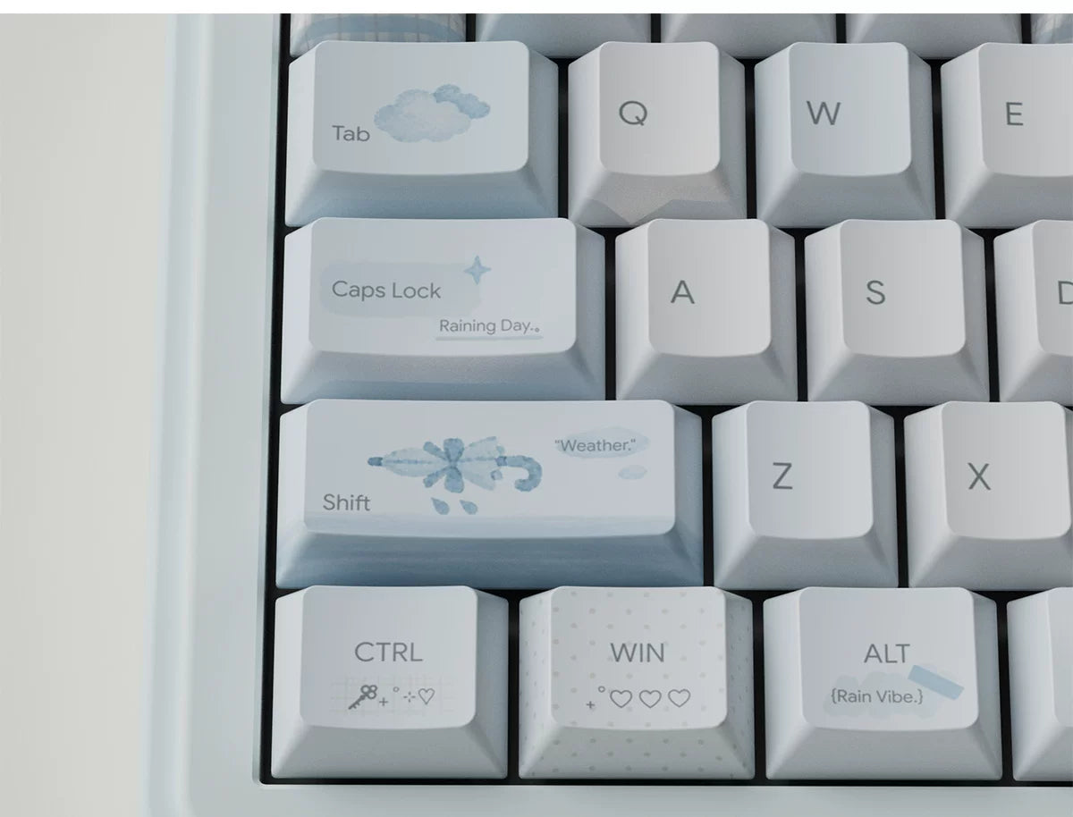 Dream Island Aqua Diary Keycap Set