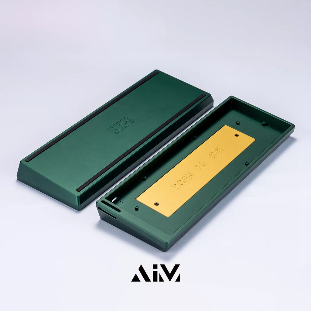 AIM60 Aluminum Keyboard Case - Wooting 60HE / 60HEv2+ Compatible CNC Base