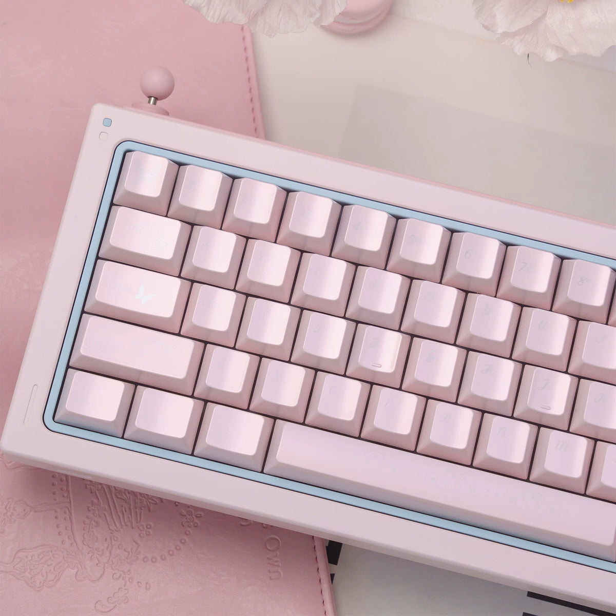 Brocade of Drifting Light Pearlescent PBT Keycap Set – Cherry Profile | U're Lab